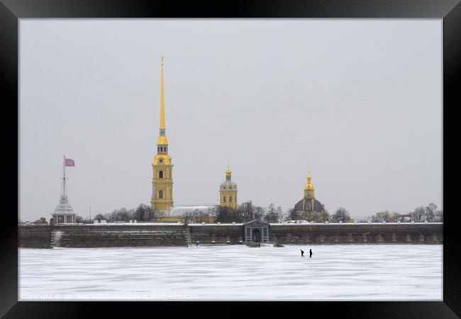 Peter and Paul Fortress Framed Print by Jon Pear