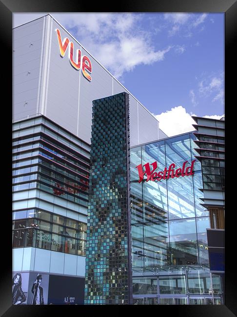 Westfield Shopping City Framed Print by David French