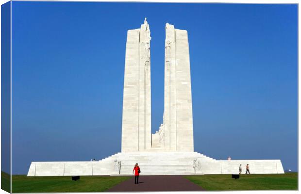 Canadian National Vimy Memorial Canvas Print by Arterra 
