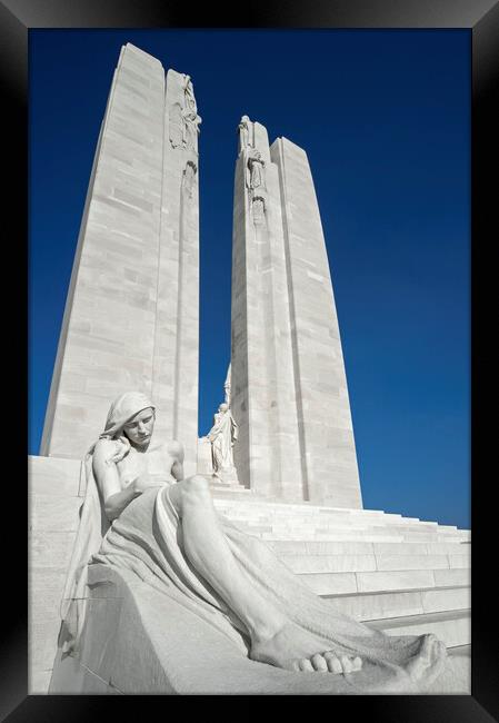 Battle of Vimy Ridge Monument Framed Print by Arterra 