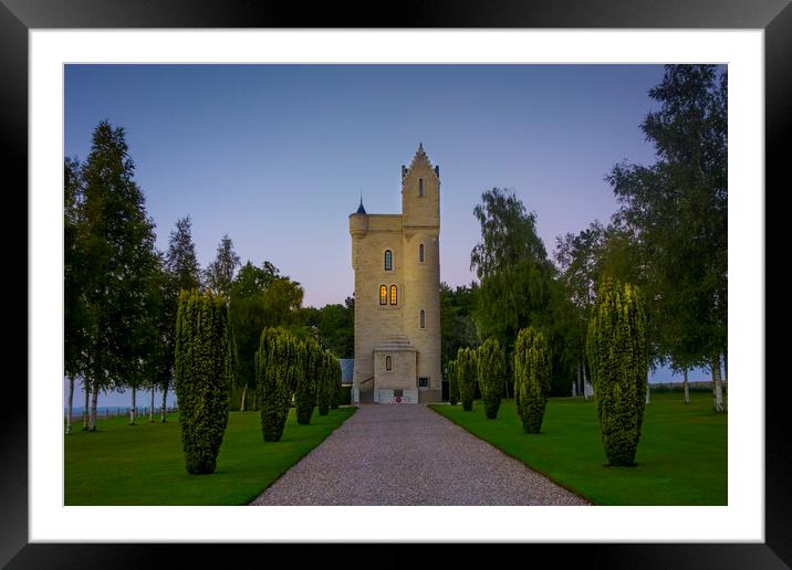 Ulster Tower, Thiepval Framed Mounted Print by Arterra 