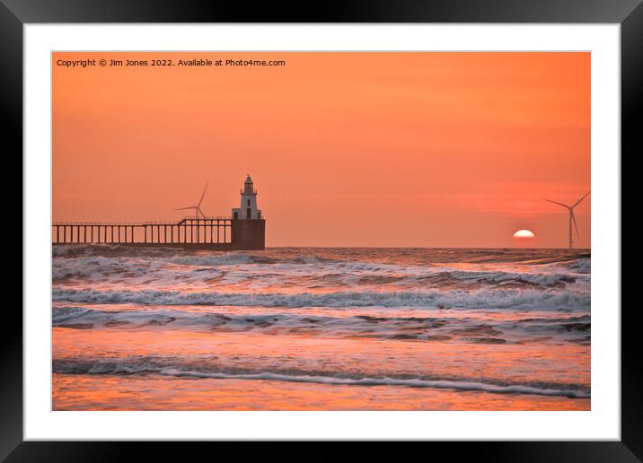 Red Sky in the Morning (2) Framed Mounted Print by Jim Jones