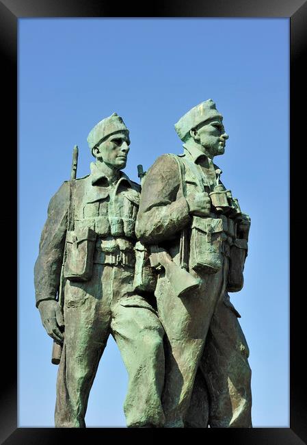 WWII Commando Memorial, Scotland Framed Print by Arterra 