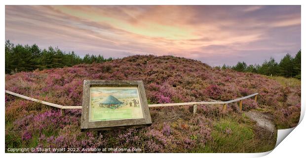 Moors Valley Print by Stuart Wyatt