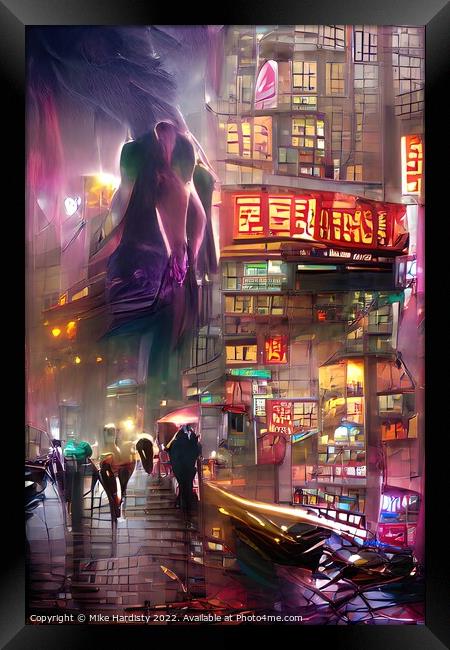 Soho Hong Kong Framed Print by Mike Hardisty
