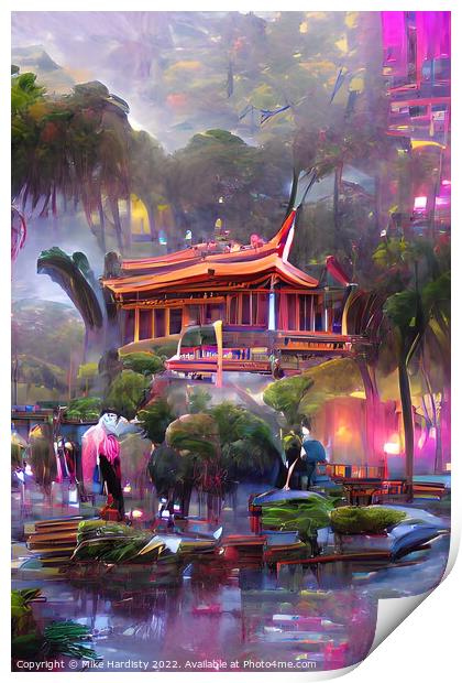 Nan Lian Garden Hong Kong  Print by Mike Hardisty