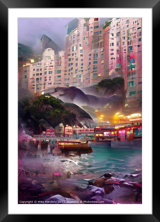 Repulse Bay Hong Kong Framed Mounted Print by Mike Hardisty