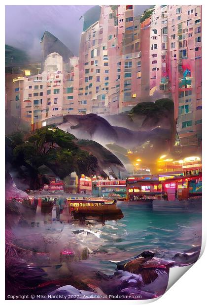 Repulse Bay Hong Kong Print by Mike Hardisty