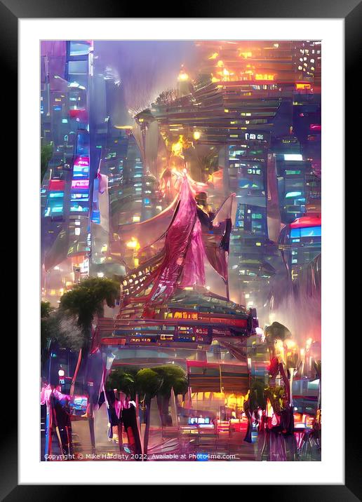Avenue Of The Stars Hong Kong  Framed Mounted Print by Mike Hardisty