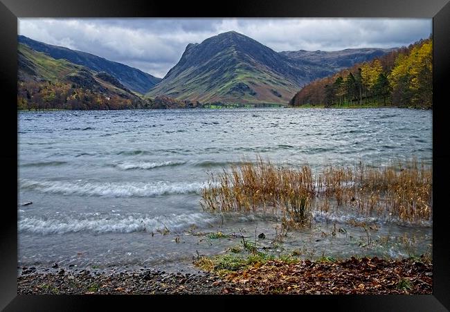 Fleetwith Pike and Buttermere Lake District Framed Print by Martyn Arnold