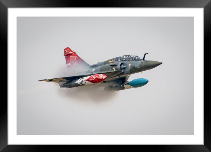 Coteau Delta Mirage 2000D Framed Mounted Print by J Biggadike