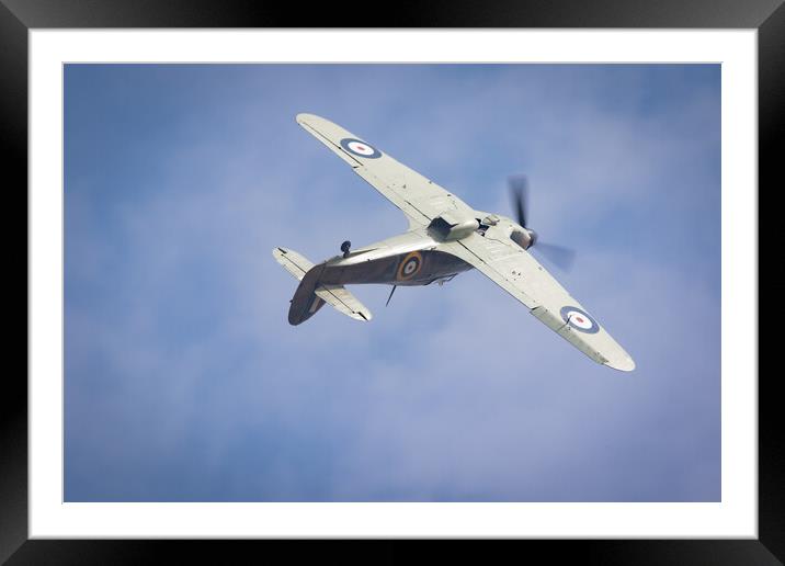  Hawker Hurricane Mk IIc Framed Mounted Print by J Biggadike