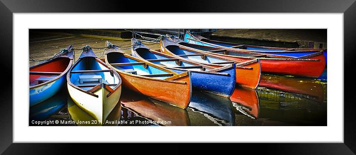 Boats for Hire Framed Mounted Print by K7 Photography