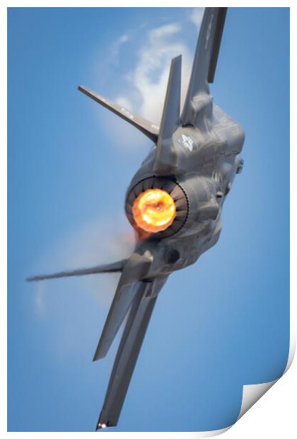 F-35A Lightning II Print by J Biggadike