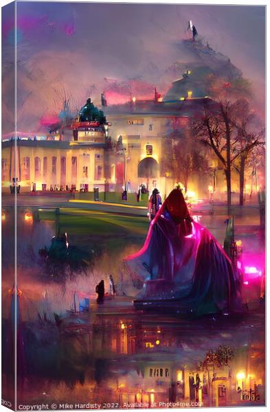 Charlottenburg Palace Berlin  Canvas Print by Mike Hardisty