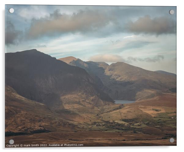 Mount Brandon, Ireland. Acrylic by mark Smith