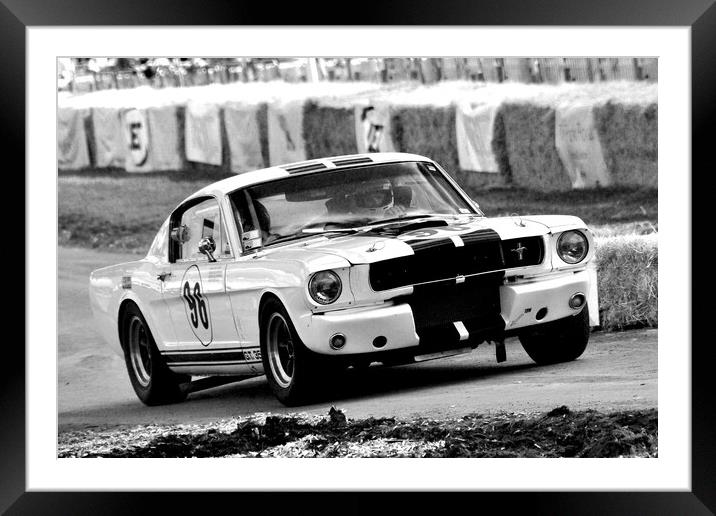Ford Mustang GT Sports Motor Car Framed Mounted Print by Andy Evans Photos