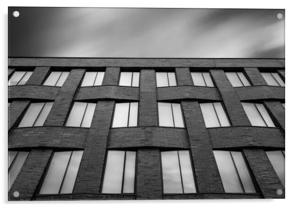 Hiscox building, York Acrylic by Martin Williams