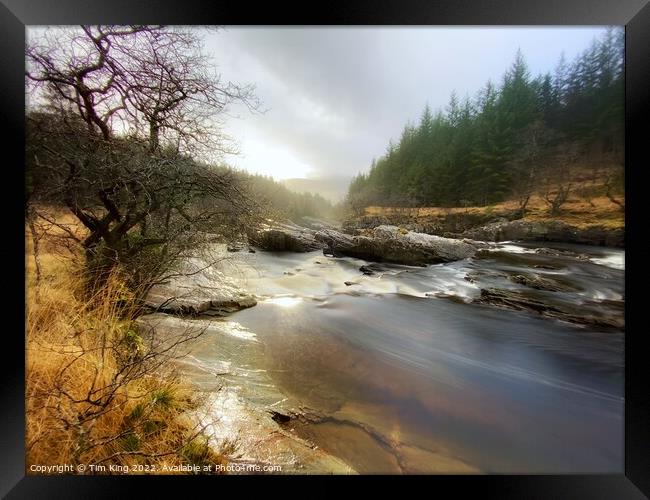 River Orchy Dreams Framed Print by Tim King