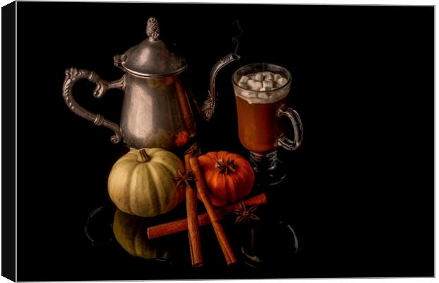 Pumpkin Spice Canvas Print by Kelly Bailey
