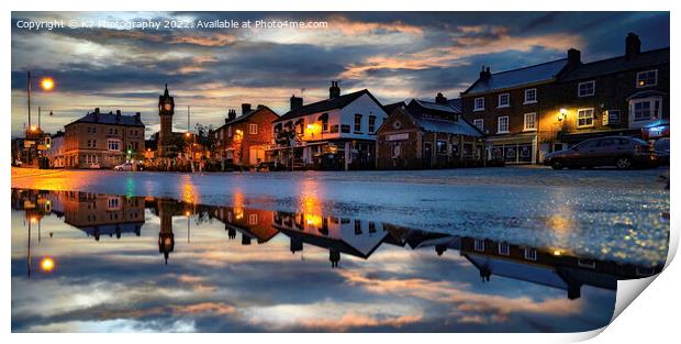 Thirsk, North Yorkshire Print by K7 Photography