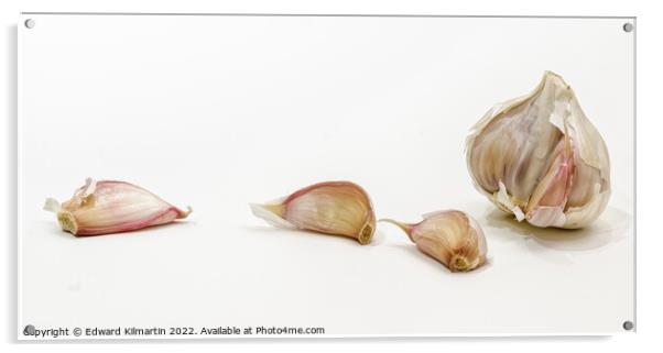 Garlic Acrylic by Edward Kilmartin