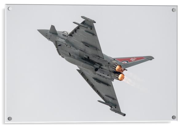 RAF 100 Eurofighter Typhoon Acrylic by J Biggadike