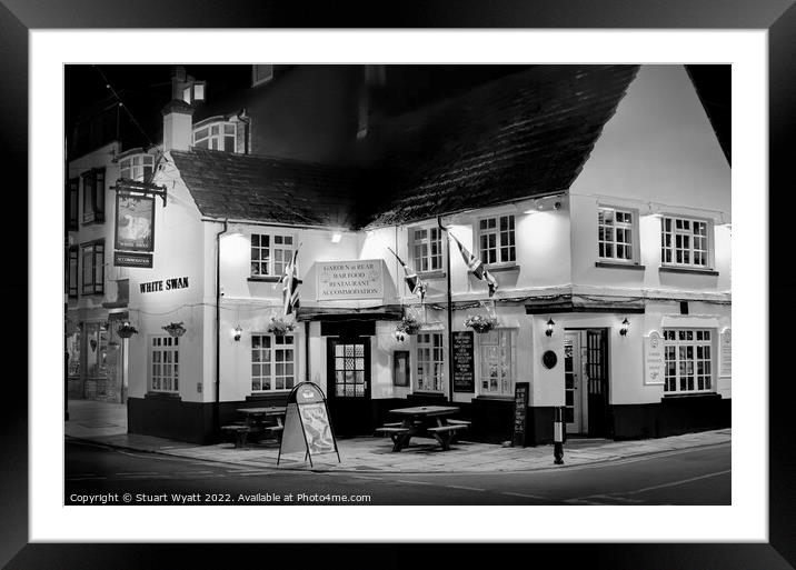 Swanage Framed Mounted Print by Stuart Wyatt