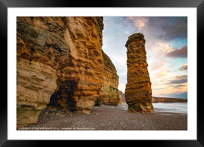Pillar of Rock Framed Mounted Print by Ray Pritchard
