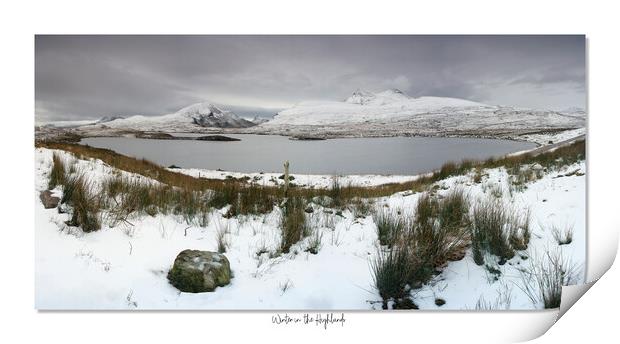 Winter in the Highlands Scotland Print by JC studios LRPS ARPS