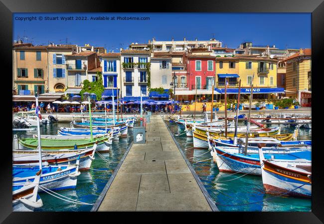 Cassis, France Framed Print by Stuart Wyatt