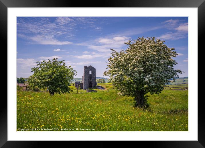 Magpie Mine Framed Mounted Print by Rick Bowden