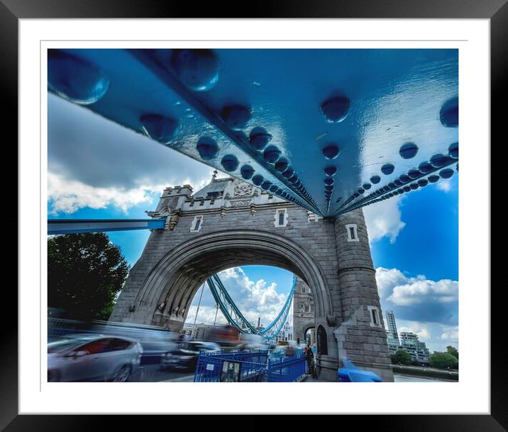 Tower Bridge London UK Framed Mounted Print by johnny weaver