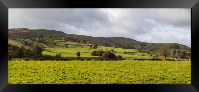 Hope Valley panorama Framed Print by Jason Wells