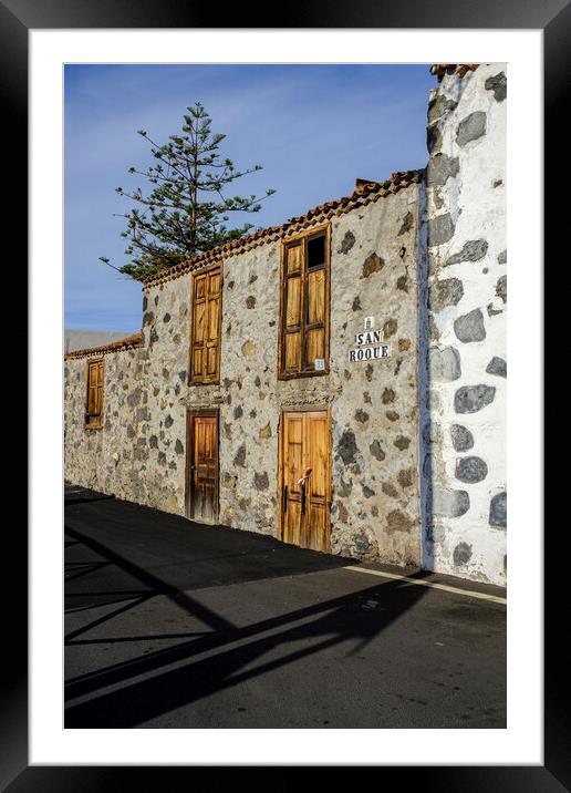 Old house Tenerife Framed Mounted Print by Phil Crean