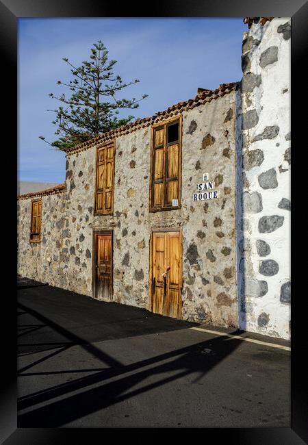 Old house Tenerife Framed Print by Phil Crean