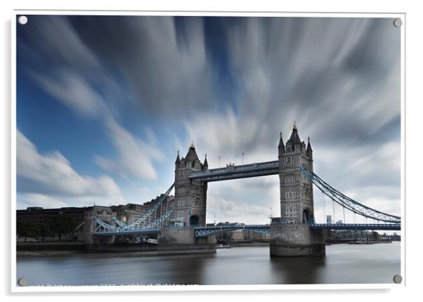 Tower Bridge London  Acrylic by johnny weaver