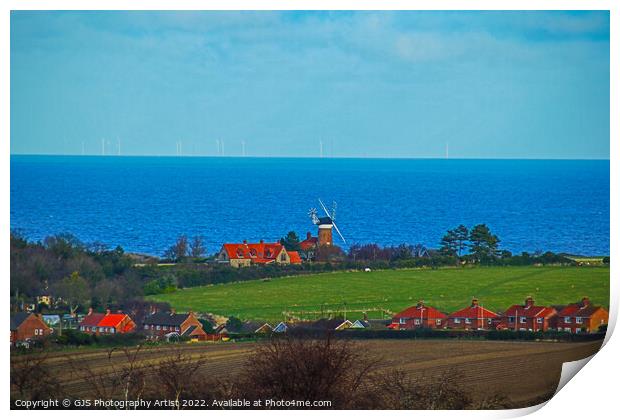 Weybourne Windmill  Print by GJS Photography Artist
