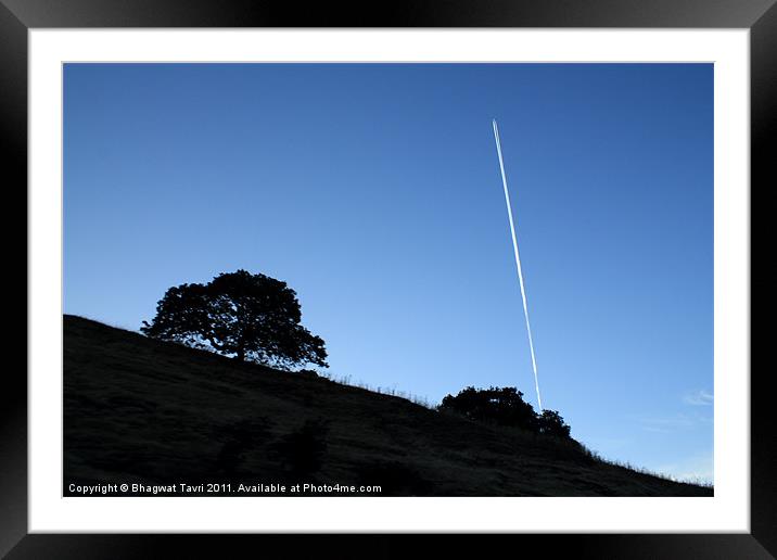 Sky is the limit Framed Mounted Print by Bhagwat Tavri