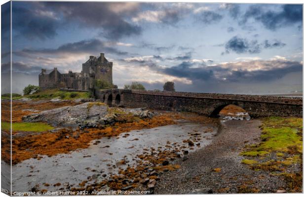 Iconic Eilean Donan: Scotland's Photogenic Fortres Canvas Print by Gilbert Hurree