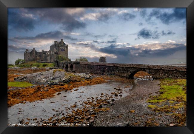 Iconic Eilean Donan: Scotland's Photogenic Fortres Framed Print by Gilbert Hurree