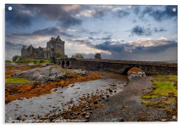 Iconic Eilean Donan: Scotland's Photogenic Fortres Acrylic by Gilbert Hurree