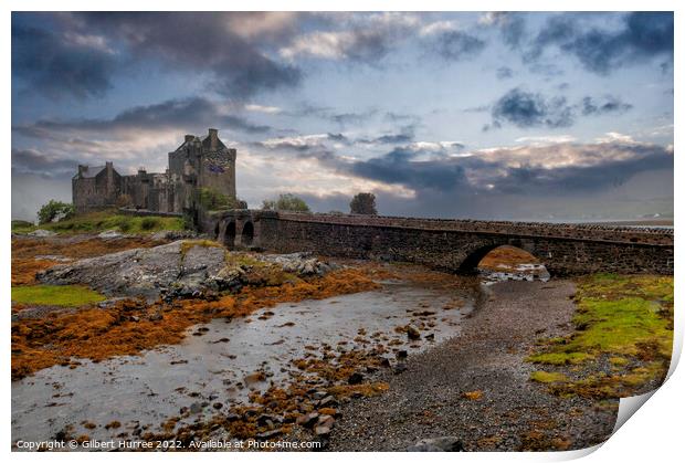 Iconic Eilean Donan: Scotland's Photogenic Fortres Print by Gilbert Hurree