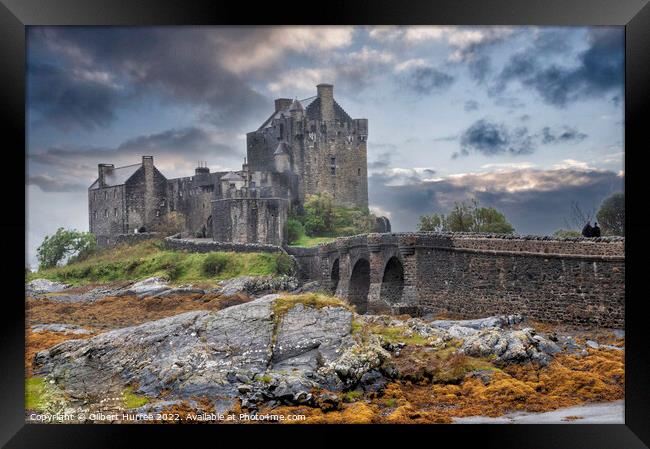 Scotland's Timeless Eilean Donan Castle Framed Print by Gilbert Hurree