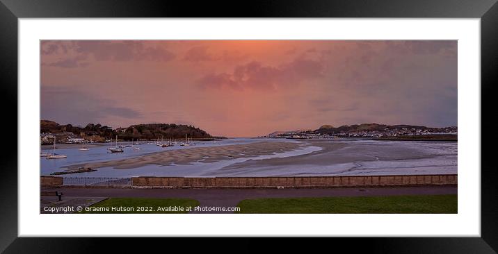 Conwy Bay Framed Mounted Print by Graeme Hutson