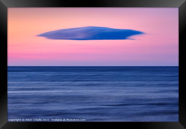 Alien Cloud Framed Print by Peter O'Reilly