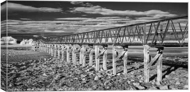 Lossiemouth Old Bridge Canvas Print by Peter O'Reilly