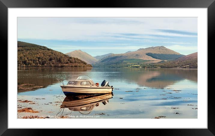 Majestic Scottish Scenery Framed Mounted Print by jim Hamilton