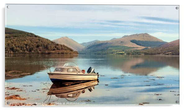Majestic Scottish Scenery Acrylic by jim Hamilton