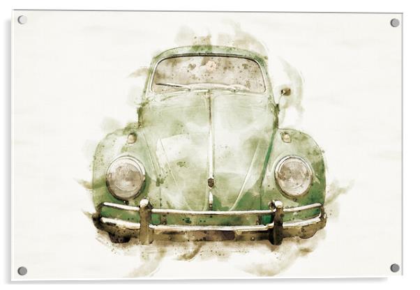 beetle Acrylic by Guido Parmiggiani